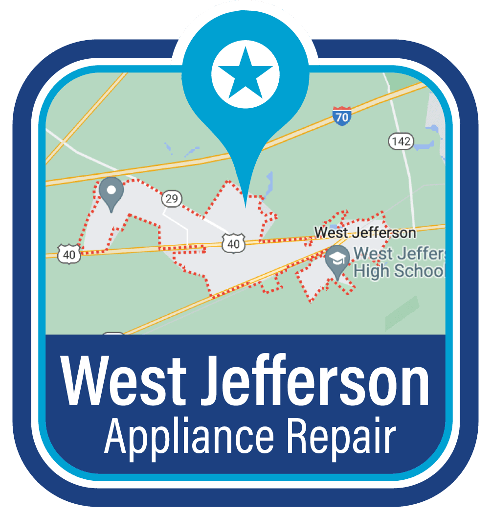 appliance repair west jefferson ohio